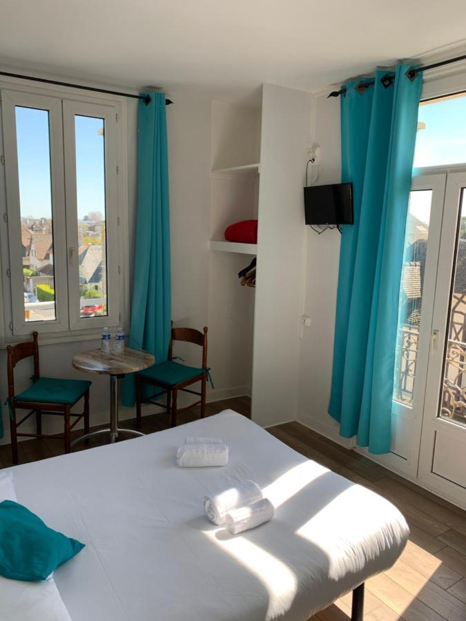 Hotel Le Cosy Riva Bella Ouistreham Exterior foto