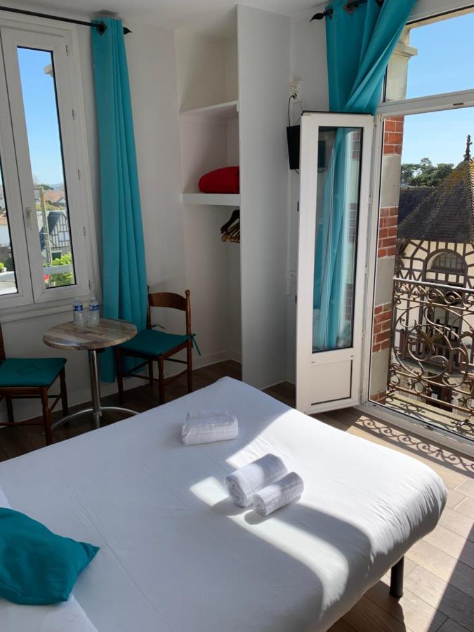 Hotel Le Cosy Riva Bella Ouistreham Exterior foto