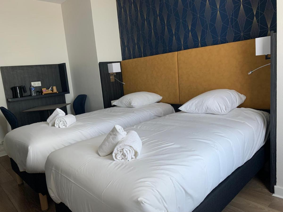 Hotel Le Cosy Riva Bella Ouistreham Exterior foto